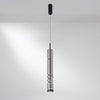 Lampadario Tubolare in Vetro Led GRIGIO 3000K