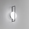Applique Led in metallo e acrilico 12W cct 34,5X10Cm