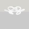 Plafoniera Led Struttura in metallo con diffusore in acrilico 75X14CM