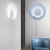 L’applique presenta una struttura in metallo e un diffusore in silicone Bianco 15X60 cm