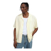 DRDENIM camicia dr denim madi shirt - light yellow embroidery da donna