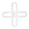 Plafoniera Led , cct + dimmer con telecom incluso 80X80CM