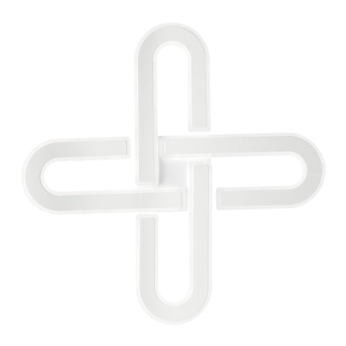 Plafoniera Led , cct + dimmer con telecom incluso 80X80CM