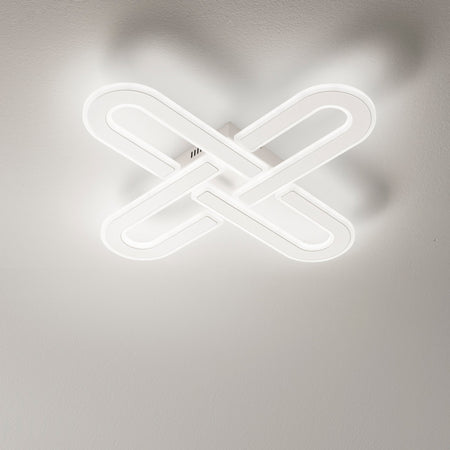 Plafoniera Led , cct + dimmer con telecom incluso 80X80CM