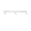 Applique struttura in metallo uno o più punti luce cct Bianco GU10 + Led 90X3X7 cm