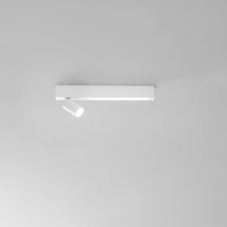 Applique struttura in metallo uno o più punti luce cct Bianca GU10 + Led 50X3X7 cm