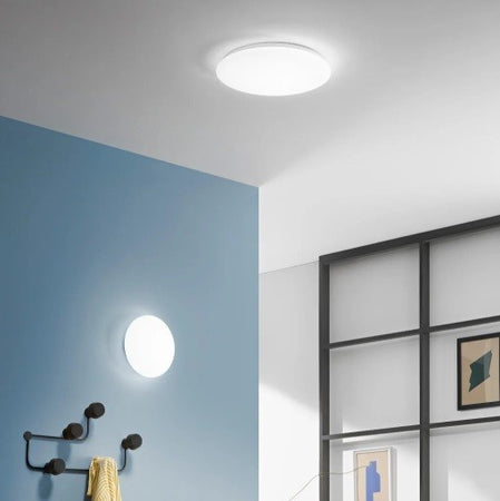 Plafoniera Led Tonda Bianca 24W 2100Lm Ip20 38X38X5Cm