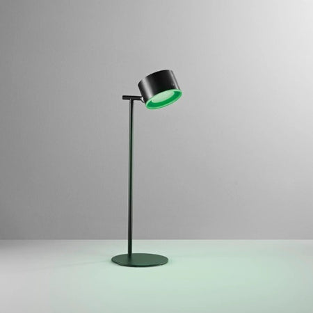 Lampada ricaricabile Led 4W con testa magnetica Nero RGB+cct 37x12cm
