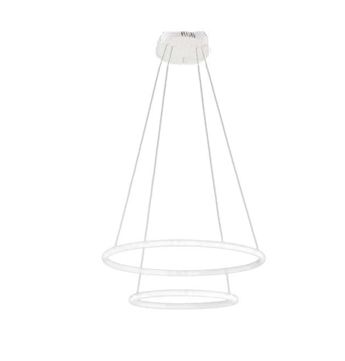Lampadario a sospensione struttura in metallo, diffusore in silicone 120X80X150 cm
