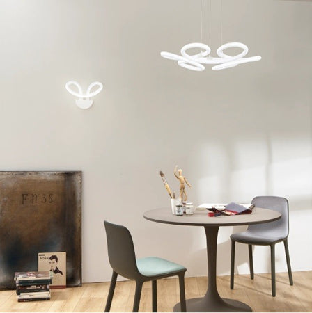 Plafoniera Led Struttura in metallo con diffusore in acrilico 75X14CM