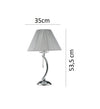 Lampada da tavolo Lume 53,3X35CM
