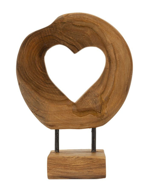 SCULTURA HASI IN TEAK RIC. CM 20X10X28 (PEZZI UNICI - NON RIP. IN SERIE)