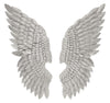 PANNELLO ALI BEAUTY COPPIA SILVER CM 37,5X3X100