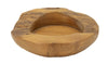 S/TASCHE ERUSI IN TEAK RIC. CM Ø 20X6 (PEZZI UNICI - NON RIP. IN SERIE)