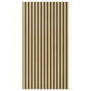 Pannelli Acustici Fonoassorbenti 2pz 60x120cm Decorativi Moderno Rovere Teak 3D