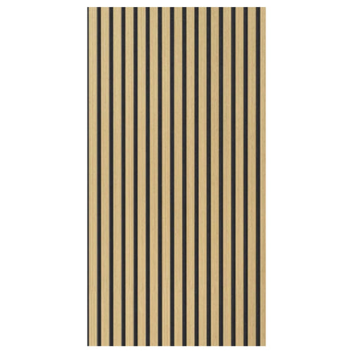 Pannelli Acustici Fonoassorbenti 2pz 60x120cm Decorativi Moderno Rovere Teak 3D