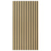 Pannelli Acustici Fonoassorbenti 2pz 60x120cm Decorativi Moderno Rovere Teak 3D