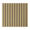 Pannelli Acustici Fonoassorbenti 4pz 60x60cm Decorativi Moderno Rovere Teak 3D