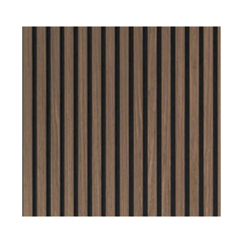 Pannelli Acustici Fonoassorbenti 4pz 60x60cm Decorativi Moderno Noce Naturale 3D