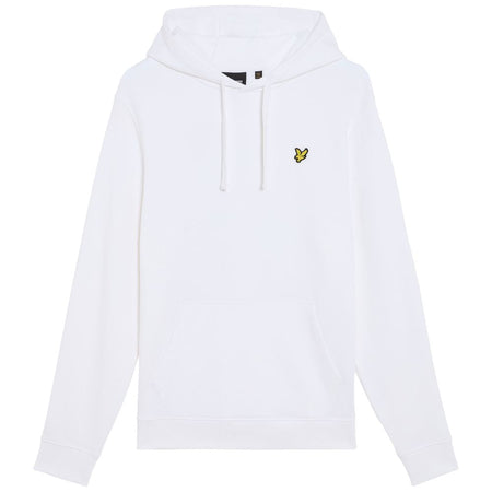 Lyle & Scott felpa bianca con cappuccio ML416VOG
