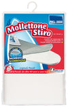 Copri Asse da Stiro Mollettone 130x45cm Made in Italy Morbido e Scorrevole
