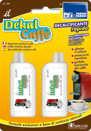 Decalcificante Macchina da Caffè 2pz da 20ml Elimina il Calcare Migliora il Gusto