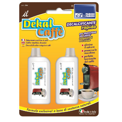 Decalcificante Macchina da Caffè 2pz da 20ml Elimina il Calcare Migliora il Gusto