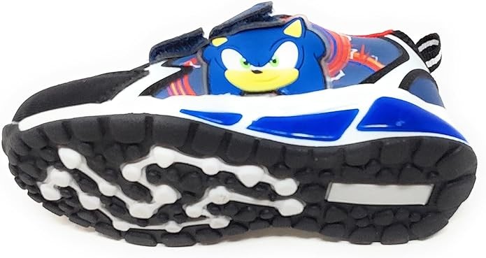 Scarpe Sonic con luci blu numeri dal 24 al 31