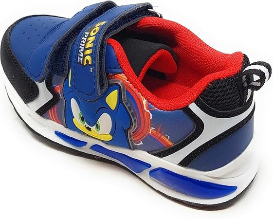 Scarpe Sonic con luci blu numeri dal 24 al 31