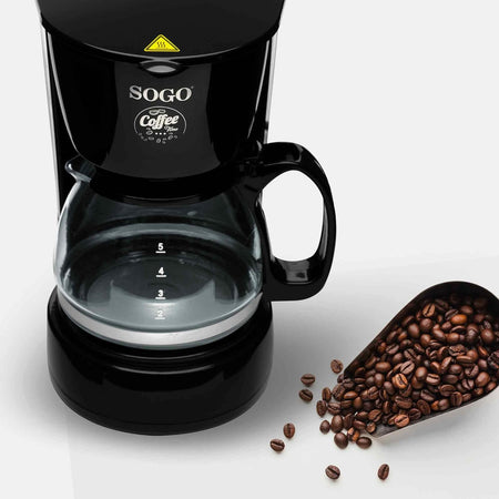 SOGO Macchina da caffè americano 650W 4tazze 0.6L