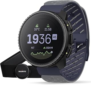 SUUNTO Vertical Adventure Watch - GPS Smartwatch, Dual Frequency GPS Navigation, Free Offline Maps, with Solar Charging, Battery Life up to 65 Days, Military Tested Case, 100 m Water Resistance