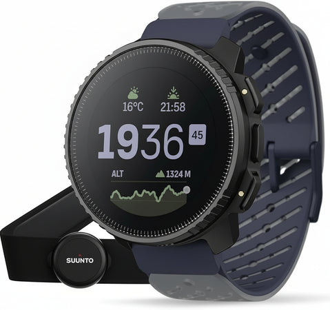 SUUNTO Vertical Adventure Watch - GPS Smartwatch, Dual Frequency GPS Navigation, Free Offline Maps, with Solar Charging, Battery Life up to 65 Days, Military Tested Case, 100 m Water Resistance