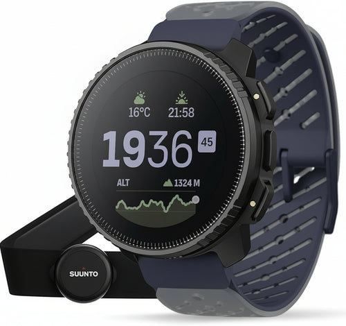 SUUNTO Vertical Adventure Watch - GPS Smartwatch, Dual Frequency GPS Navigation, Free Offline Maps, with Solar Charging, Battery Life up to 65 Days, Military Tested Case, 100 m Water Resistance
