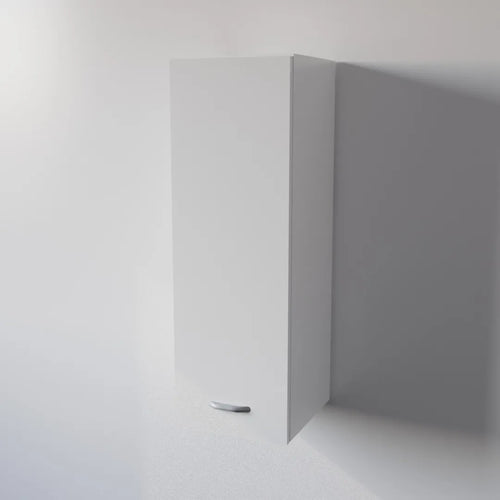 Pensile Cucina in Legno Nobilitato Bianco con 1 Anta Altezza 90 cm