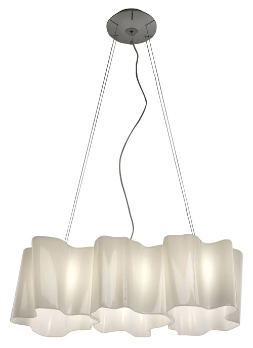 Lampada a sospensione Artemide Logico 3 in Linea Inc Seta