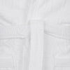 Accappatoio Overlogo ! Trussardi Unisex con Cappuccio in Pura Spugna di cotone -Eleganza e stile