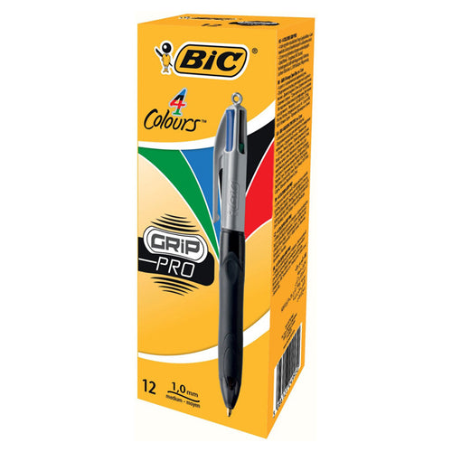 Penna Sfera Scatto 4Colors Grip Pro 1,0Mm Bic