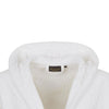 Accappatoio Overlogo ! Trussardi Unisex con Cappuccio in Pura Spugna di cotone -Eleganza e stile