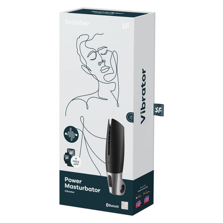 SATISFYER POWER MASTURBATOR CONNECT APP MASTURBATORE MASCHILE INTERATTIVO CON APPLICAZIONE