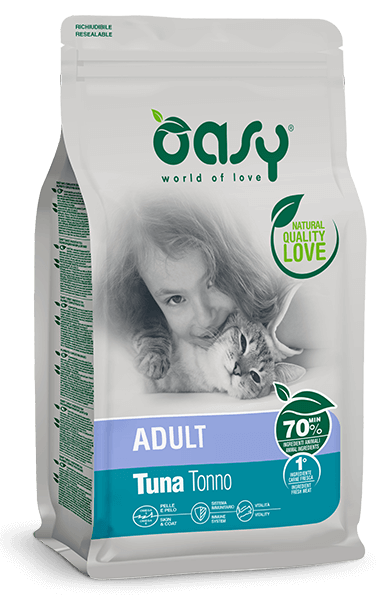 Oasy Lifestage Adult Tonno per Gatti
