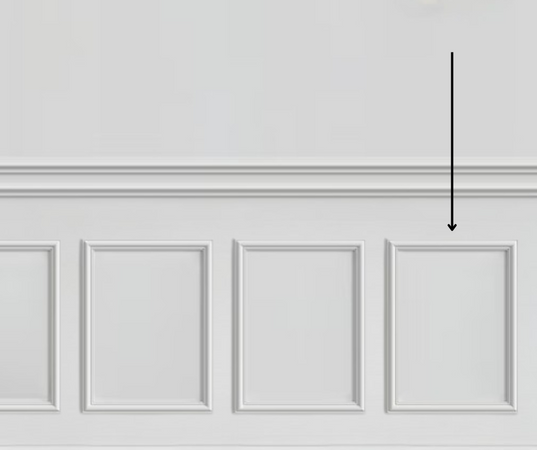 Kit di Boiserie LEDMall Home Pronto da Montare con Bordi Pretagliati mod. AMSTERDAM