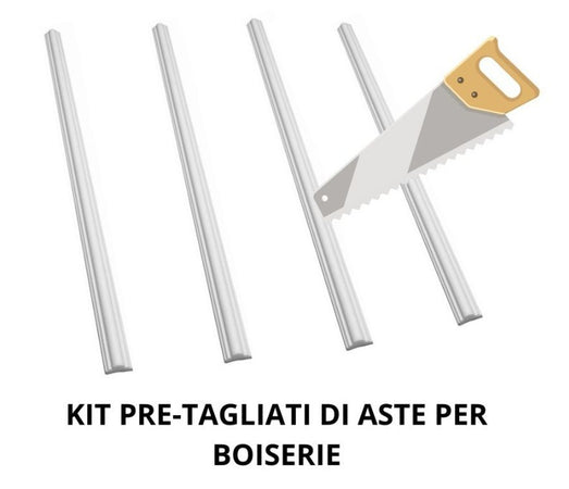 Boiserie LEDMall Home Pronto da Montare con Bordi Pretagliati mod. AUCKLAND