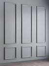 Kit di Boiserie LEDMall Home  Pronto da Montare con Bordi Pretagliati mod. BANGALORE