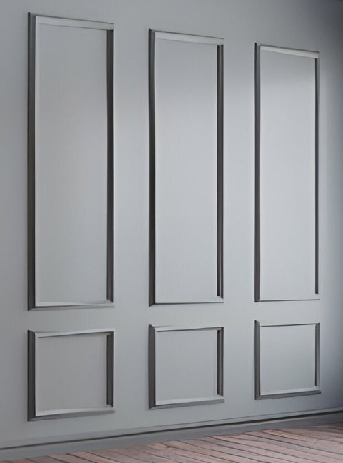 Kit di Boiserie LEDMall Home  Pronto da Montare con Bordi Pretagliati mod. BANGALORE