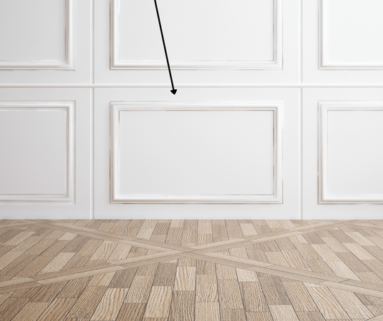 Kit di Boiserie LEDMall Home Pronto da Montare con Bordi Pretagliati mod. BELGRADO