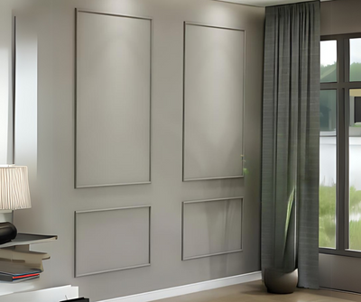 Kit di Boiserie LEDMall Home  Pronto da Montare con Bordi Pretagliati mod. BIRMINGHAM