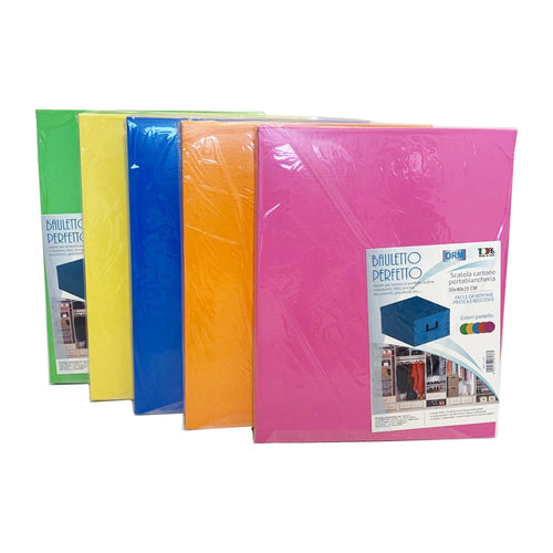 Scatola Portabiancheria Pastello 50x40xH25