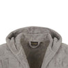 Accappatoio Overlogo ! Trussardi Unisex con Cappuccio in Pura Spugna di cotone -Eleganza e stile