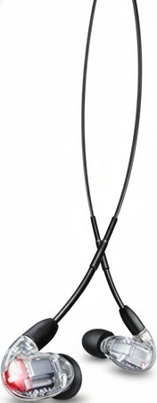 Shure SE846 Wired Sound Isolating Earphones, High Resolution Sound, Four Drivers, Adjustable Frequency Response, Safe In-Ear, Detachable Cable, Compatible with Apple and Android Devices Clear