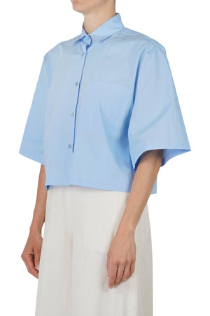 SOLOTRE Solotre - Camicia - 450766 - Azzurro da donna